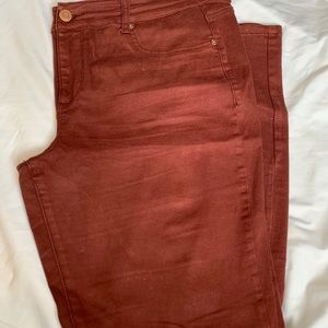 Burnt Orange Jeggings 🍁